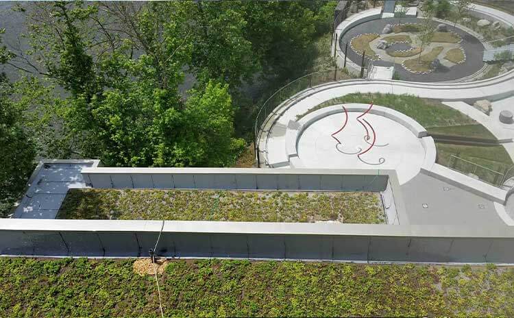 museum green roof architect design firm in worcester pennsylvania